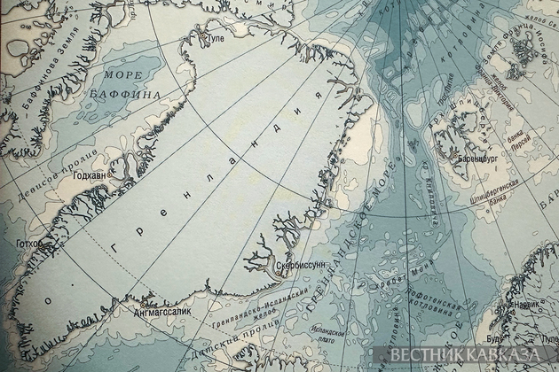 Карта Гренландии