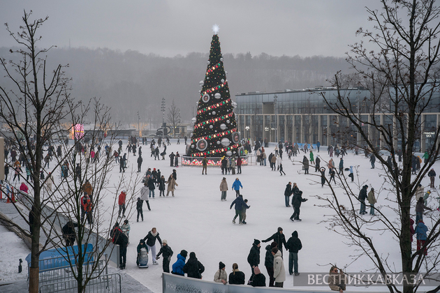 Каток в Лужниках