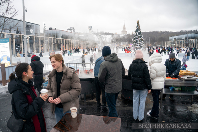 Каток в Лужниках