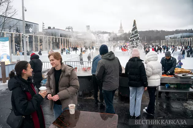 Каток в Лужниках