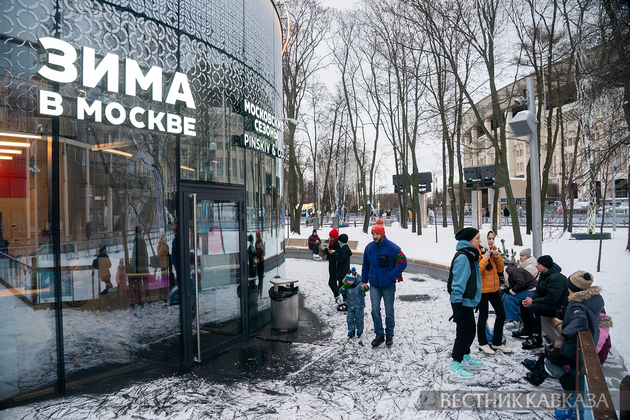 Каток в Лужниках