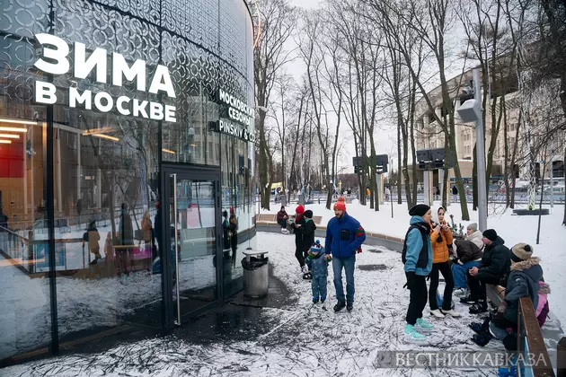 Каток в Лужниках