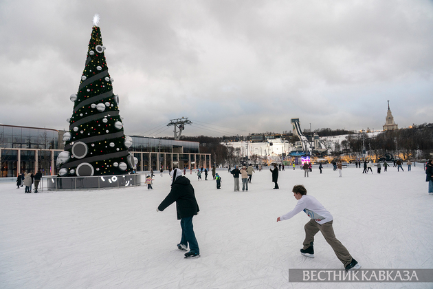 Каток в Лужниках