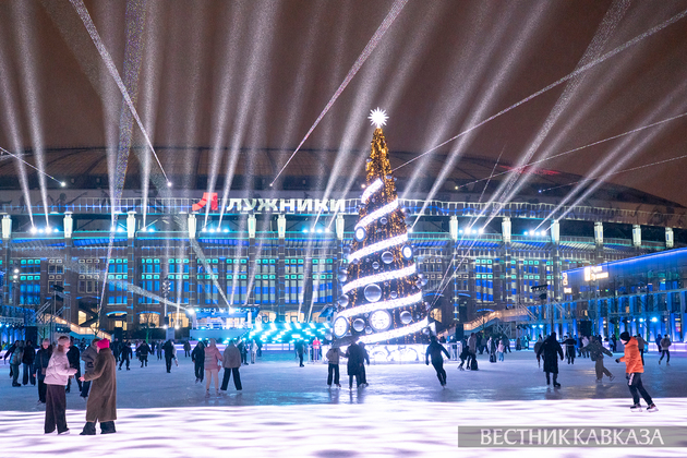 Каток в Лужниках