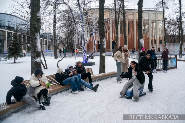 Каток в Лужниках