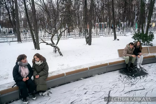 Каток в Лужниках