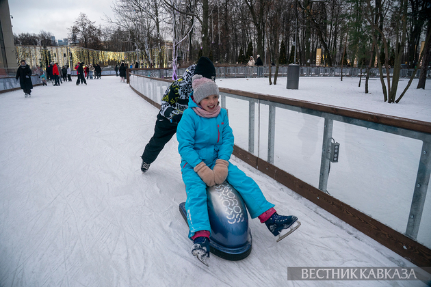 Каток в Лужниках