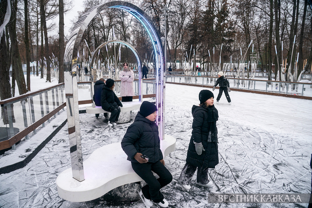 Каток в Лужниках