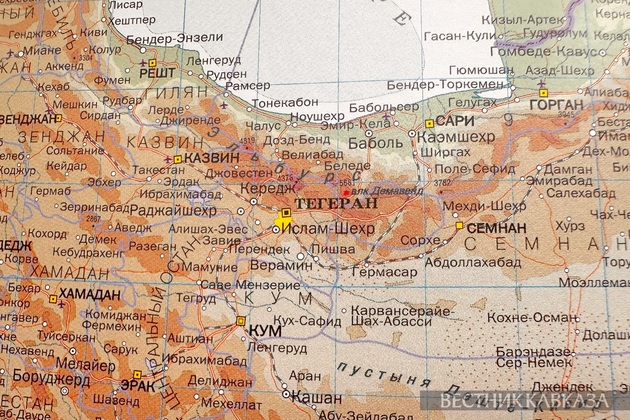 Карта Ирана