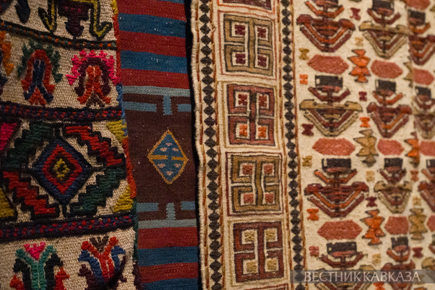 Выставка дагестанских ковров