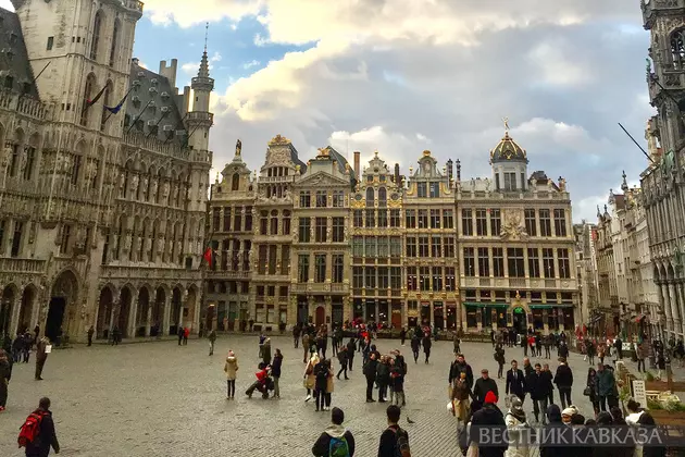 Площадь Гранд-Плейс в Брюсселе