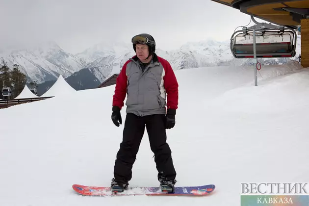 На "Мамисоне" открыли новую горнолыжную трассу для опытных лыжников