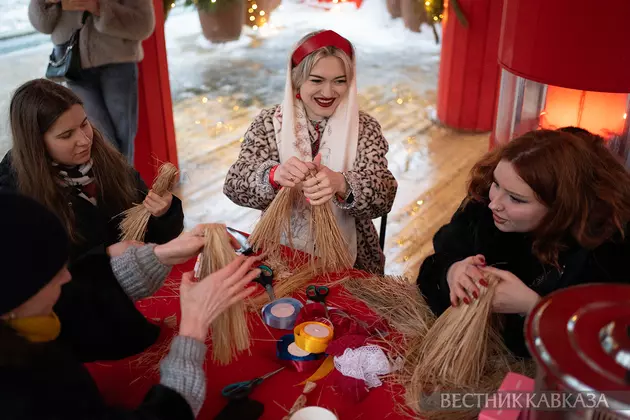 Масленичные гулянья в Москве