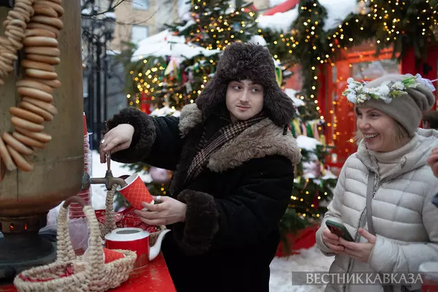 Масленичные гулянья в Москве