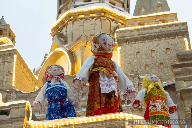 Масленичные гулянья в Москве