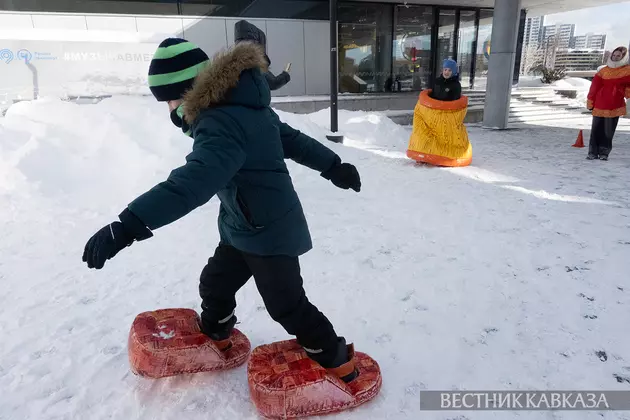 Масленичные гулянья в Москве