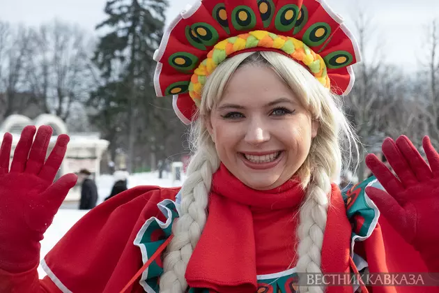 Масленичные гулянья в Москве