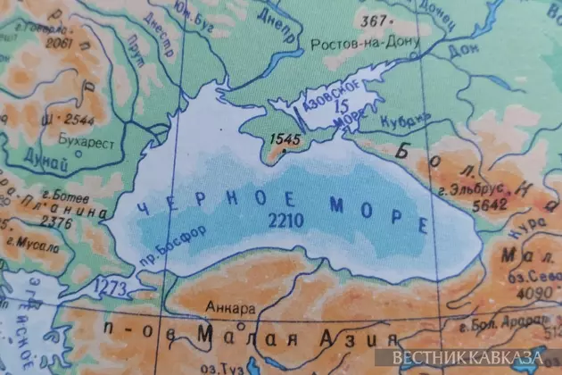 Карта Черного моря