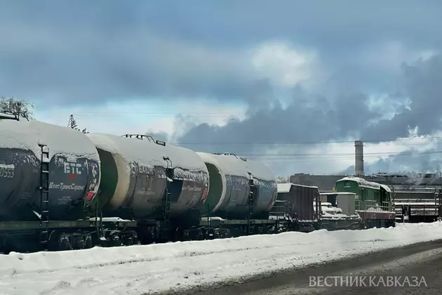 Цистерны на железной дороге