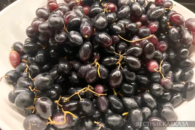 Черный виноград