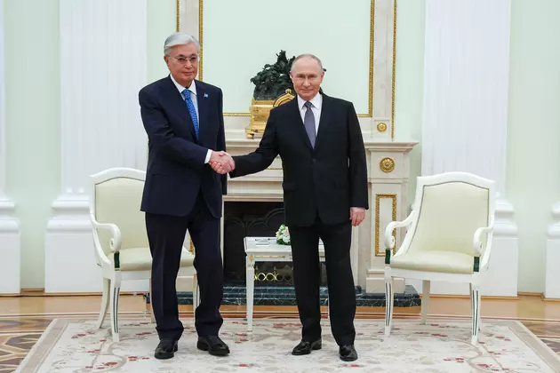 Владимир Путин и Касым-Жомарт Токаев