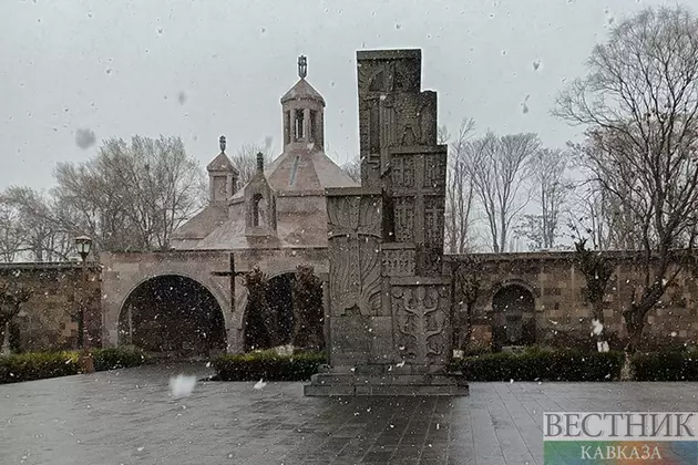 Националисты совершили провокацию против Пашиняна в церкви в Вербное воскресенье