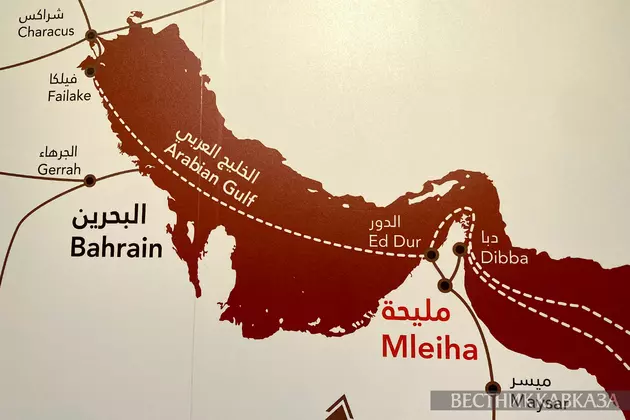 Карта Бахрейна