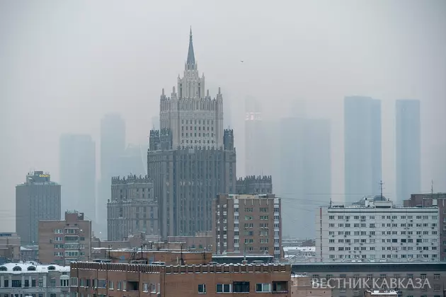 Вид на здание МИД