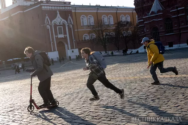 Дети на Красной площади