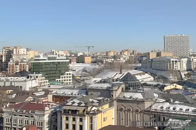 Вид на Казань