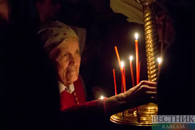 Жители Армении отмечают Пасхальный Сочельник