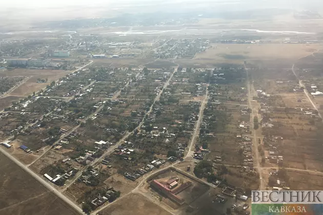 Вид из самолета