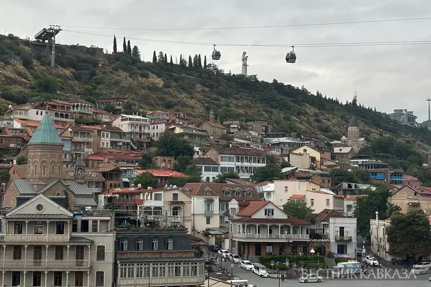 Вид на Тбилиси