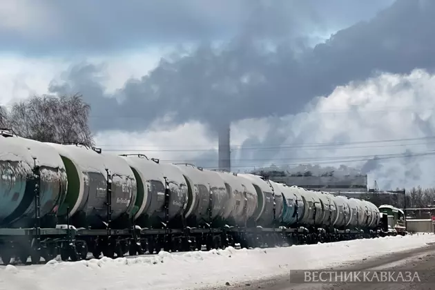 Цистерны на железной дороге