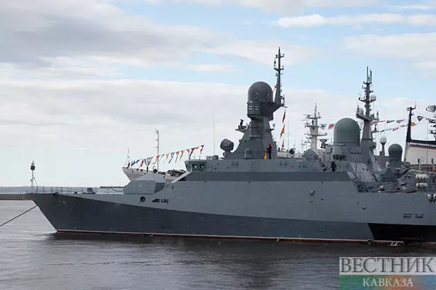 Каспийск принял Парад Победы