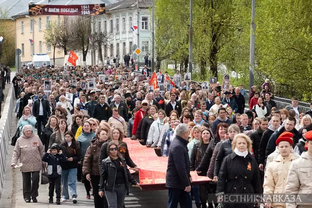 Старица в День Победы