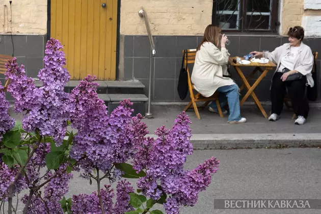 Цветение сирени