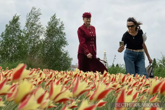 Весна в парке Зарядье