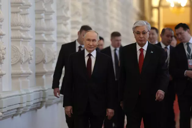 Владимир Путин и Касым-Жомарт Токаев