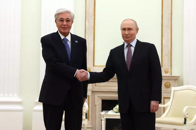 Владимир Путин и Касым-Жомарт Токаев