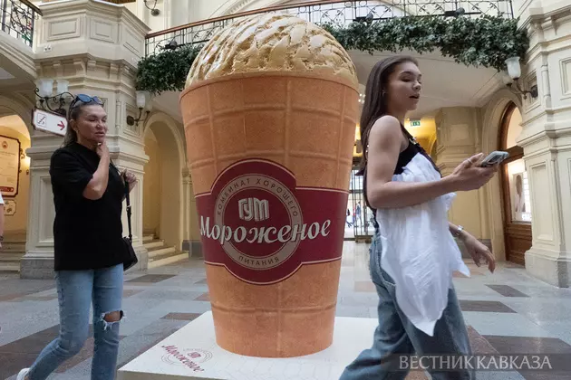 Фестиваль мороженого в ГУМе