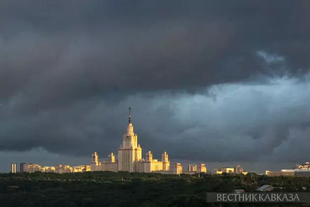 Вид на МГУ