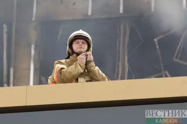 Огнеборцы потушили масштабный пожар в Ставрополе