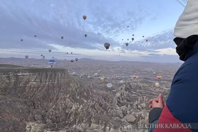 Катание на воздушных шарах в Каппадокии