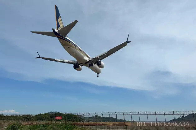 Самолет singapore airlines