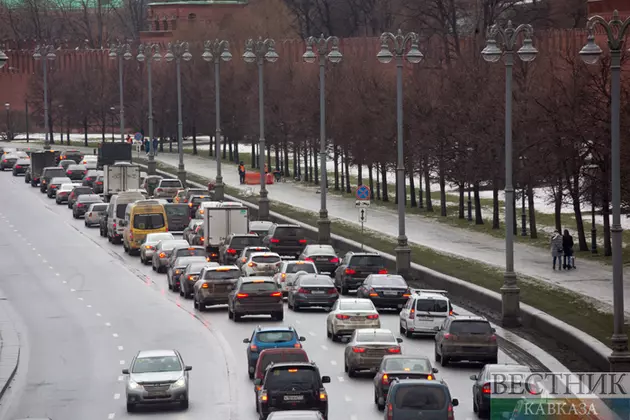 Садовое кольцо встало из-за массовой аварии