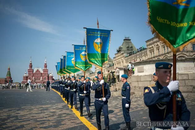 Празднование дня ВДВ