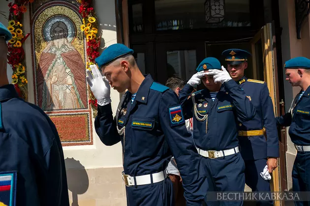 Празднование дня ВДВ