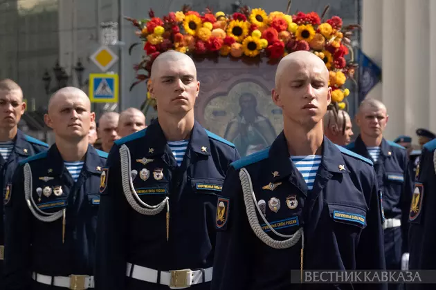 Празднование дня ВДВ