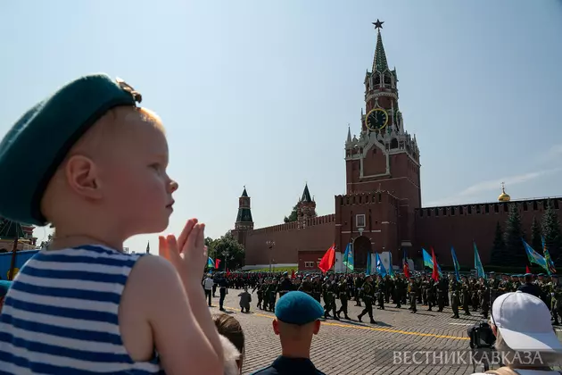Празднование дня ВДВ